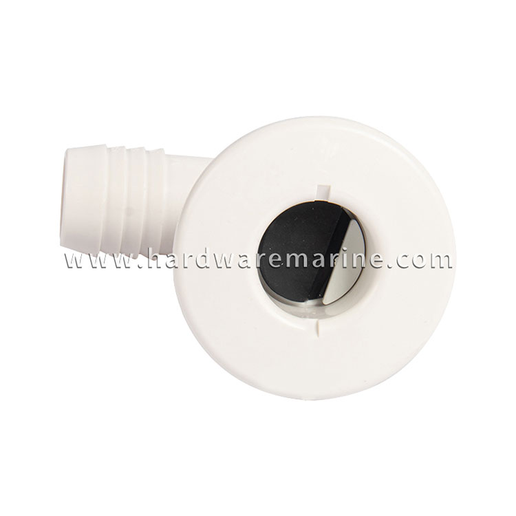 ABS Plastic Marine 90° Thru-Hull Fitting