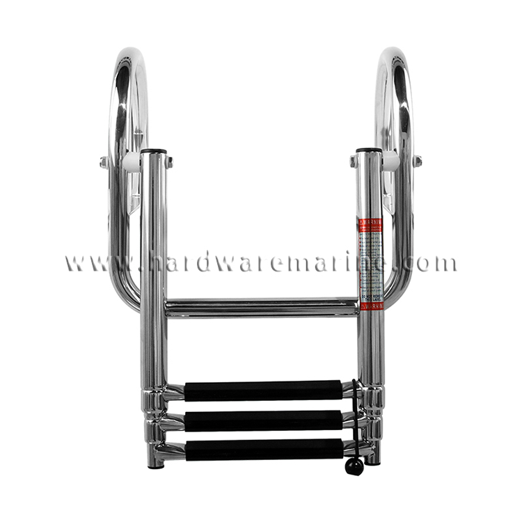 Stainless Steel Pontoon Folding Telescoping Ladder